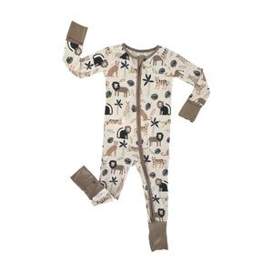 Little Sleepies 3-6 month big cats zippy